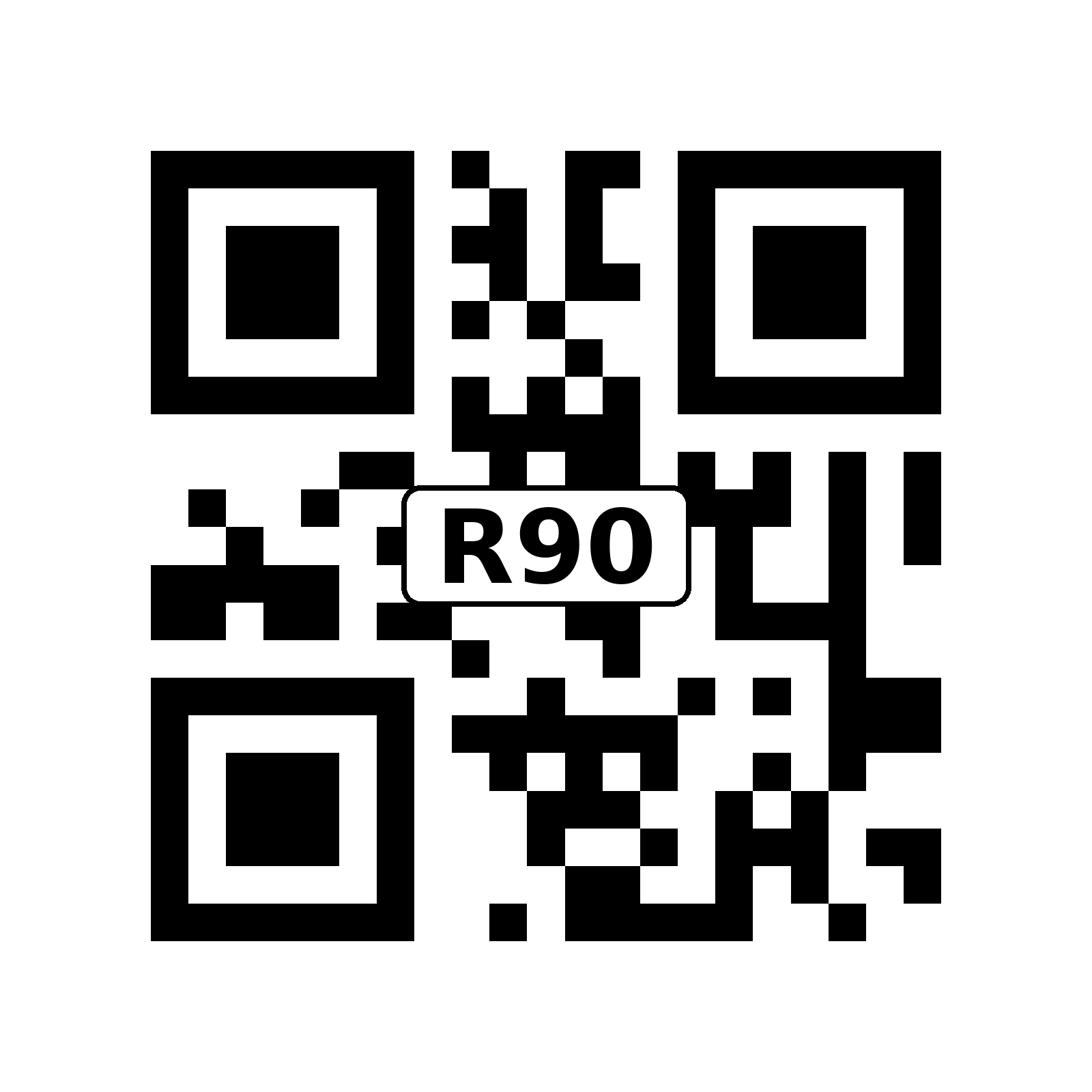 R90 QR code