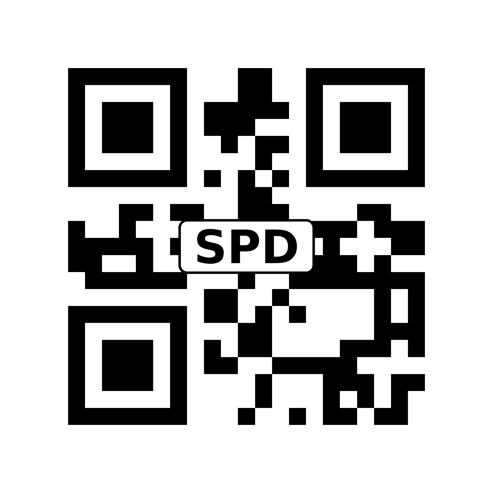 SPD QR code